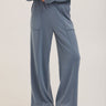 Sigourney Mineral Wash Fleece Wide Leg Pant Womens Bottoms Pants Threads 4 Thought 