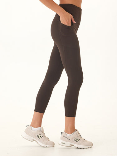 Monica Pocket High Rise 7/8 Legging 24" Womens Bottoms Leggings Threads 4 Thought 