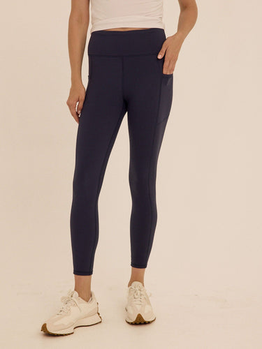 Monica Pocket High Rise 7/8 Legging 24" Womens Bottoms Leggings Threads 4 Thought 