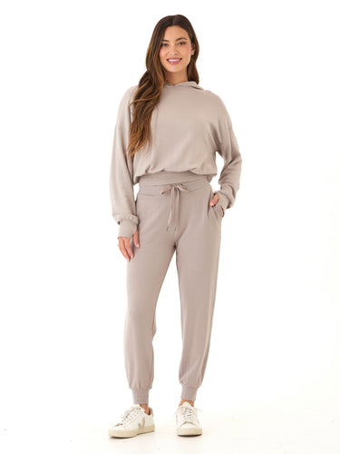 Connie Feather Fleece Jogger Womens Bottoms Sweatpants Threads 4 Thought 