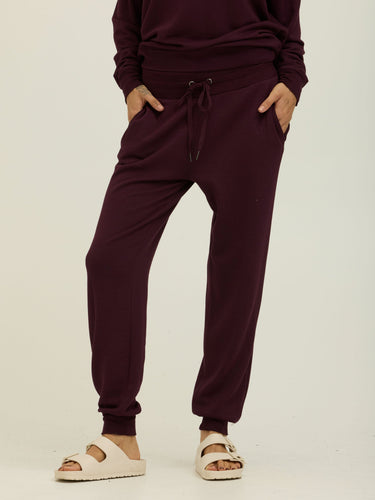 Core Feather Fleece Jogger Womens Bottoms Sweatpants Threads 4 Thought 