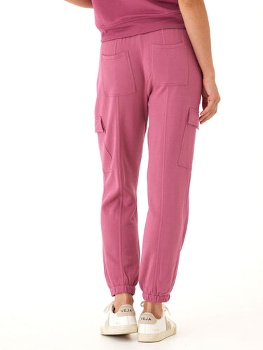 Margot Feather Fleece Cargo Jogger Womens Bottoms Sweatpants Threads 4 Thought 