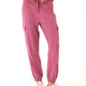Margot Feather Fleece Cargo Jogger Womens Bottoms Sweatpants Threads 4 Thought 
