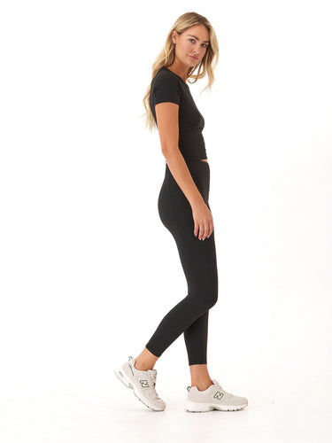Elena High Rise Pocket 7/8 Legging Womens Bottoms Leggings Threads 4 Thought 