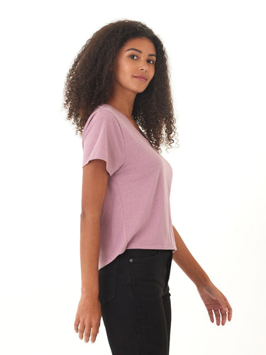 Ada Triblend V-Neck Tee Threads 4 Thought 