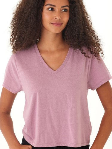 Ada Triblend V-Neck Tee Threads 4 Thought 