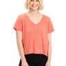 Ada Triblend V-Neck Tee Womens Tops Short Threads 4 Thought 