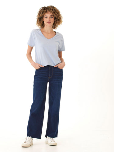 Ada Triblend V-Neck Tee Womens Tops Short Tee Threads 4 Thought 