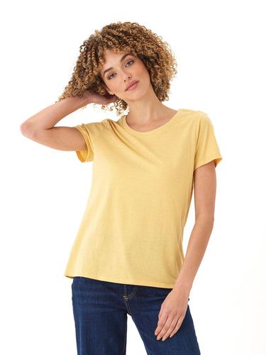 Odette Triblend Crew Tee Womens Tops Short Tee Threads 4 Thought 