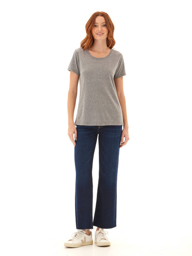 Odette Triblend Crew Tee Womens Tops Short Tee Threads 4 Thought 