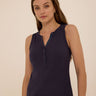Akia Feather Rib Henley Tank Womens Tops Tanks Threads 4 Thought 