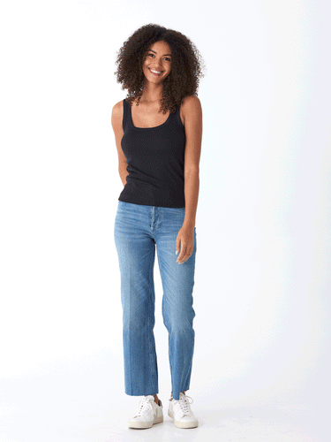 Yvette Feather Rib Tank Womens Tops Tanks Threads 4 Thought 