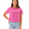 Shelbie Triblend Jersey Pocket Tee Womens Tops Short Tee Threads 4 Thought 