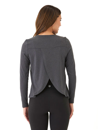 Gemella Luxe Jersey Tulip-Back Long Sleeve Top Womens Tops Long Tee Threads 4 Thought 