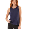 Desirae Tencel Jersey Twist Shoulder Tank Womens Tops Tanks Threads 4 Thought 