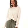 Chloe Textured Jersey Twist Dolman Top Threads 4 Thought 