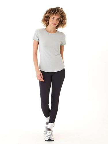 Arry Luxe Jersey Ruched Tee Womens Tops Short Tee Threads 4 Thought 