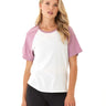 Amanda Comfort Jersey Raglan Tee Womens Tops Short Tee Threads 4 Thought 