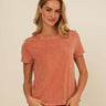 Roselie Mineral Wash Eco Jersey Tee Threads 4 Thought 