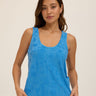 Kassie Vacay Vibes Jacquard Terry Tank Womens Tops Tanks Threads 4 Thought 