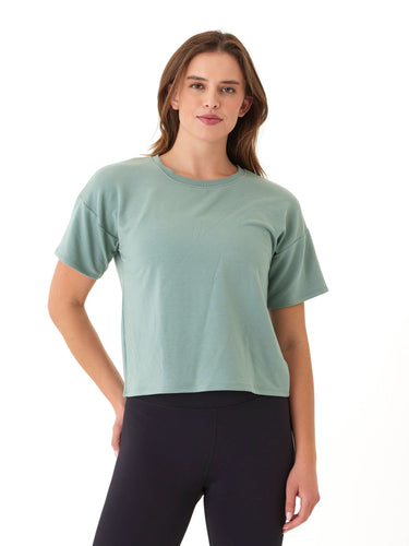 Shana Modal Terry Tee Womens Tops Short Tee Threads 4 Thought 
