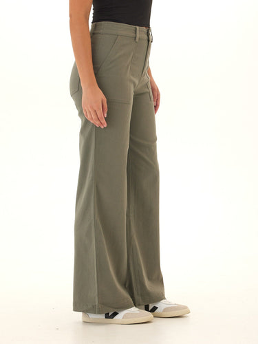 Pamela Stretch Twill Wide Leg Pant Womens Bottoms Pants Threads 4 Thought 
