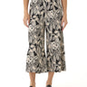 Alora Island Flora Print Woven Capri Pant Womens Bottoms Pants Threads 4 Thought 