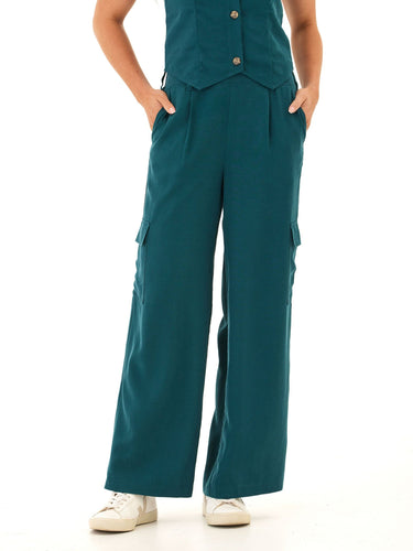 Alessandra Breezy Linen Cargo Pant Womens Bottoms Pants Threads 4 Thought 