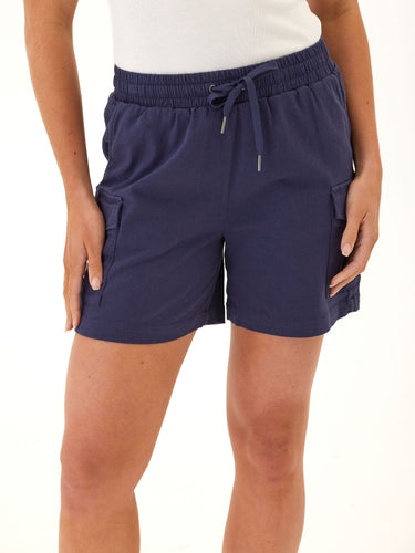 Delilah Stretch Twill Cargo Short Womens Bottoms Shorts Threads 4 Thought 