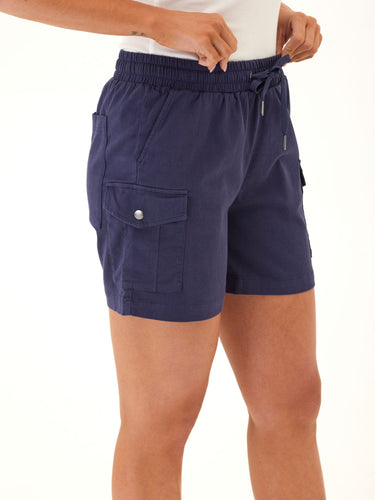 Delilah Stretch Twill Cargo Short Womens Bottoms Shorts Threads 4 Thought 