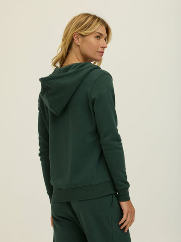 Core Triblend Fleece Classic Zip Hoodie Womens Outerwear Sweatshirt Threads 4 Thought 