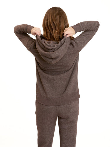 Triblend Zip Hoodie Womens Outerwear Sweatshirt Threads 4 Thought 