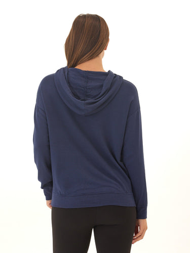 Madge Feather Fleece Pullover Hoodie Womens Outerwear Sweatshirt Threads 4 Thought 
