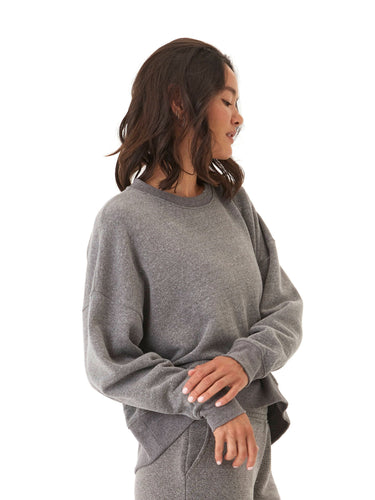 Naia Triblend Fleece Pullover Womens Outerwear Sweatshirt Threads 4 Thought 