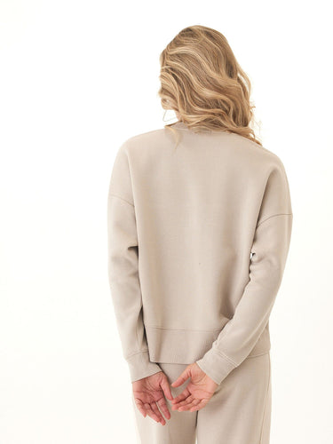 Naia Triblend Fleece Drop Shoulder Pullover Womens Outerwear Sweatshirt Threads 4 Thought 