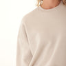 Naia Triblend Fleece Drop Shoulder Pullover Womens Outerwear Sweatshirt Threads 4 Thought 
