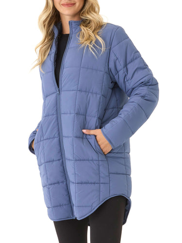 Azima Packable Long Puffer Jacket Womens Outerwear Jacket Threads 4 Thought 