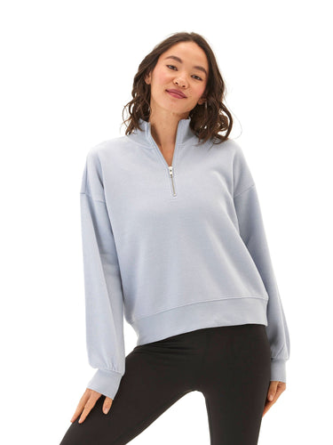 Constance Tribend Fleece Half Zip Pullover Womens Outerwear Sweatshirt Threads 4 Thought 