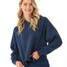 Marcellina Triblend Fleece Pullover Hoodie Womens Outerwear Sweatshirt Threads 4 Thought 