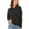 Diyanna Modal Terry Henley Hoodie Womens Outerwear Sweatshirt Threads 4 Thought 