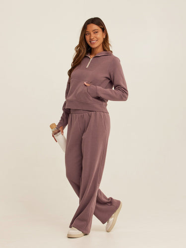 Khrissa Triblend Fleece Flare Pant Womens Bottoms Sweatpants Threads 4 Thought 