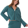 Raychelle Triblend Fleece Pocket Hoodie Womens Outerwear Sweatshirt Threads 4 Thought 