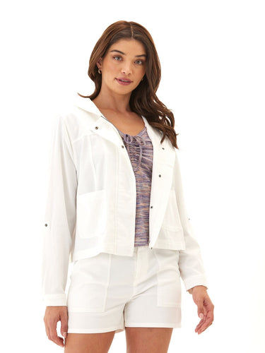 Karina Stretch Twill Jacket Womens Outerwear Jacket Threads 4 Thought 