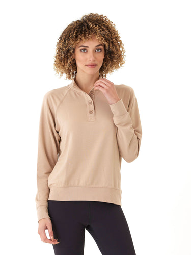 Candace Modal Terry Raglan Pullover Threads 4 Thought 