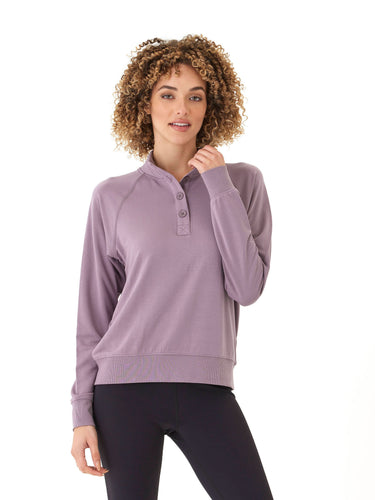 Candace Modal Terry Raglan Pullover Threads 4 Thought 