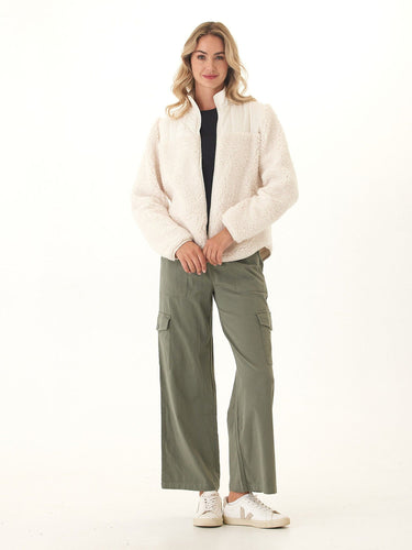 Catherine Puffer Sherpa Mix Jacket Womens Outerwear Jacket Threads 4 Thought 