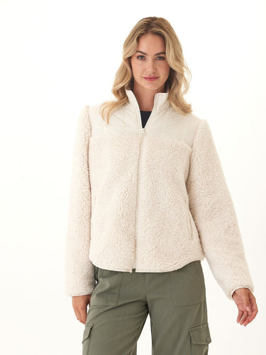 Catherine Puffer Sherpa Mix Jacket Womens Outerwear Jacket Threads 4 Thought 