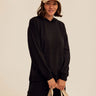 Sylvie Modal Terry Oversized Pullover Hoodie Womens Outerwear Sweatshirt Threads 4 Thought 