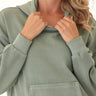 Tanya Mineral Wash Cotton Terry Pullover Hoodie Womens Outerwear Sweatshirt Threads 4 Thought 