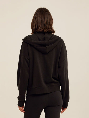 Corissa Triblend Fleece Zip Hoodie Womens Outerwear Sweatshirt Threads 4 Thought 